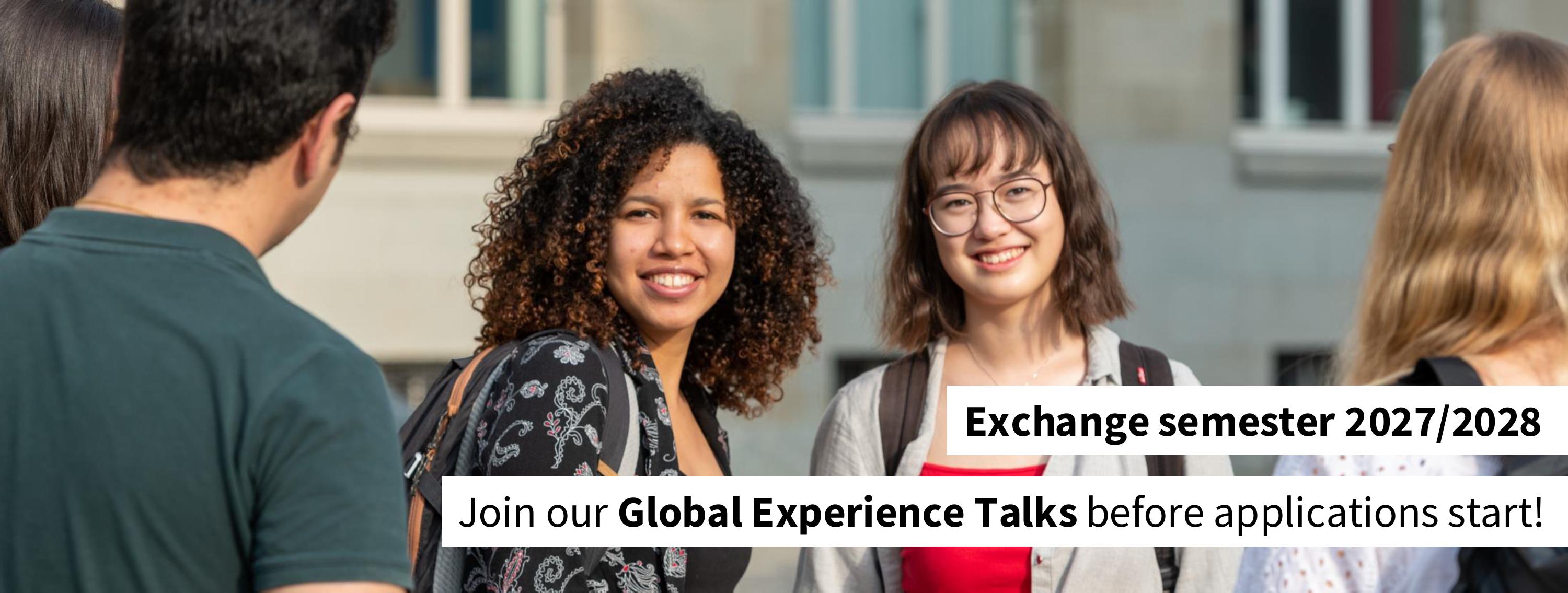 Ankündigung Global Experience Talks engl